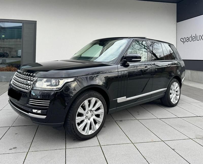 Schwarz Gebraucht 2014 Land Rover Range Rover Autobiography SUV | 25.700 € (Superpreis) - Bild 1/4