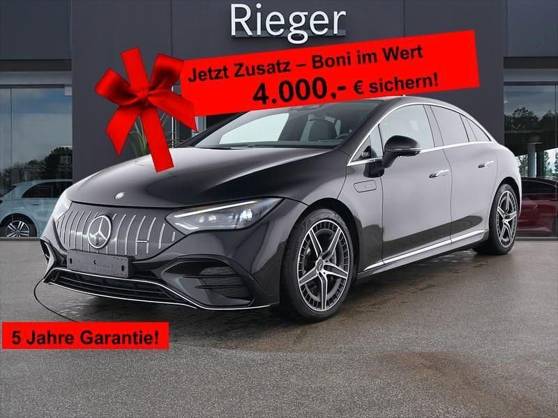 Schwarz Gebraucht 2024 Mercedes EQE AMG 43 AMG Limousine | 61.990 € (Superpreis) - Bild 1/4