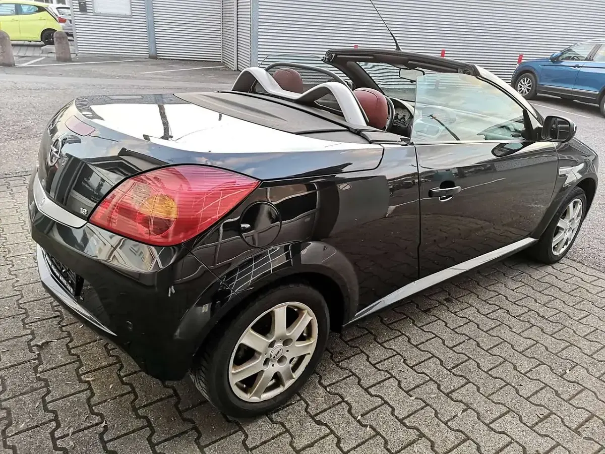 Gebraucht Opel Tigra Design Edition 125 PS (91 kW) 2007 Schwarz Cabrio