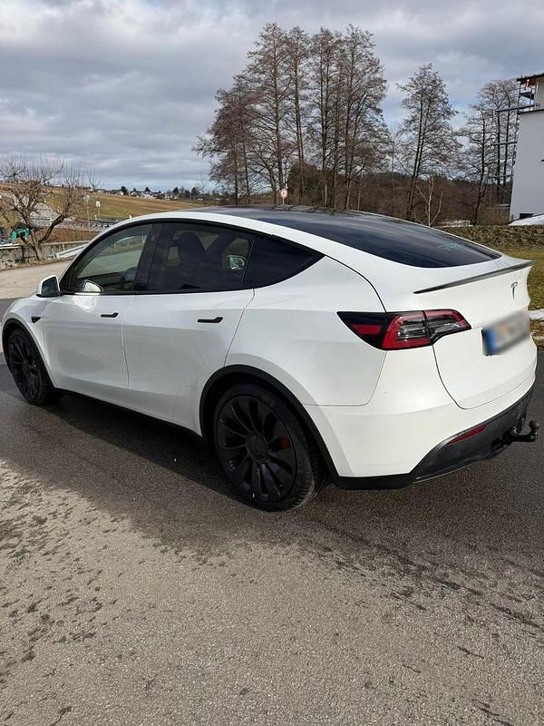 Gebraucht Tesla Model Y Performance 377 kW (513 PS) 2022 Weiß SUV