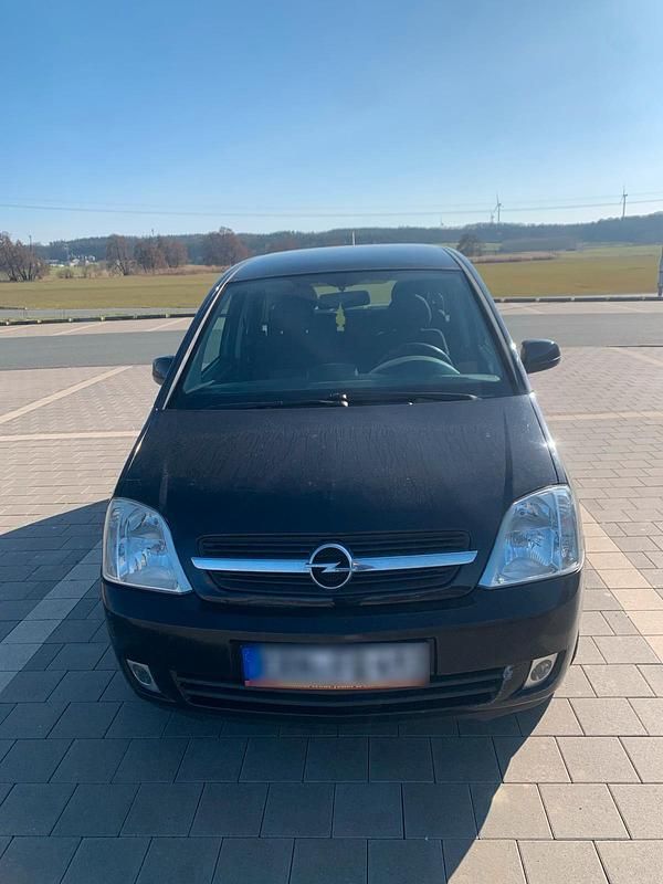 Gebraucht Opel Meriva 101 PS (74 kW) 2004 Schwarz Van / Kleinbus