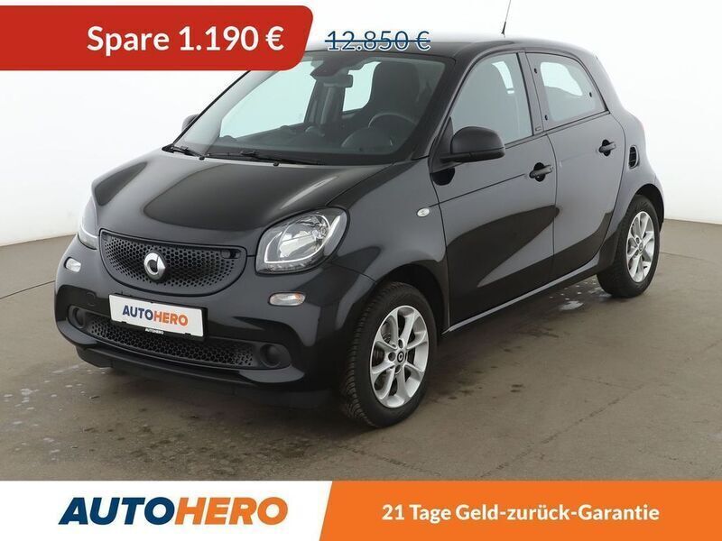 Schwarz Gebraucht 2019 Smart ForFour Basis Limousine | 11.660 € (Fairer Preis) - Bild 1/3