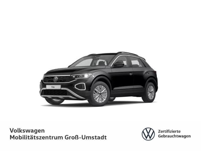 Schwarz Gebraucht 2022 VW T-Roc Life SUV | 21.450 € (Fairer Preis) - Bild 1/4