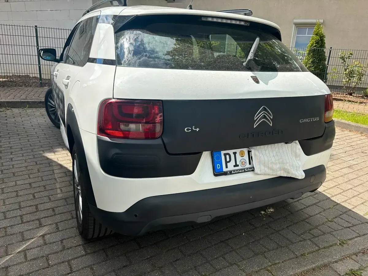 Gebraucht Citroën C4 Cactus PureTech 82 PS (60 kW) 2015 Weiß Kleinwagen