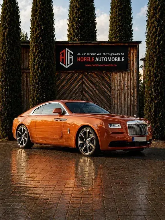 Gebraucht Rolls Royce Wraith 632 PS (464 kW) 2017 Orange Coupé