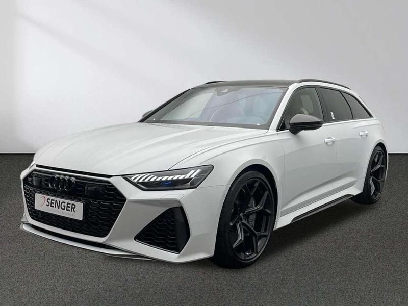 Neu Audi RS6 Performance 630 PS (463 kW) 2025 Weiß (gletscherweiß metallic) Kombi