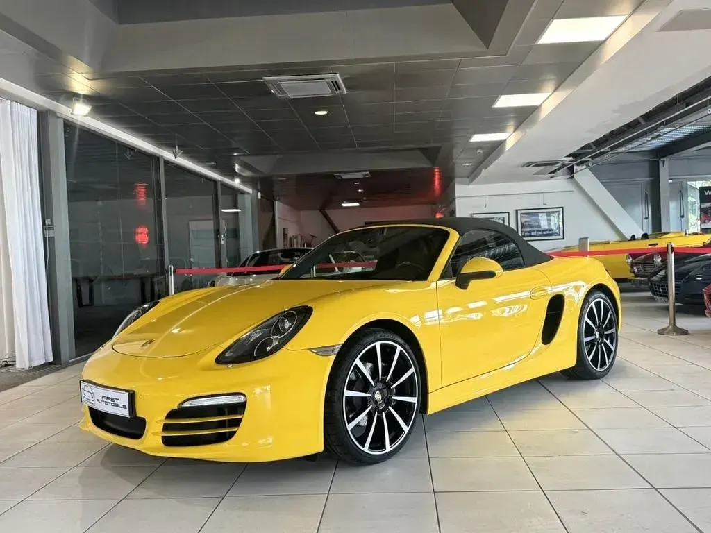 Gebraucht Porsche Boxster 265 PS (194 kW) 2013 Gelb Cabrio