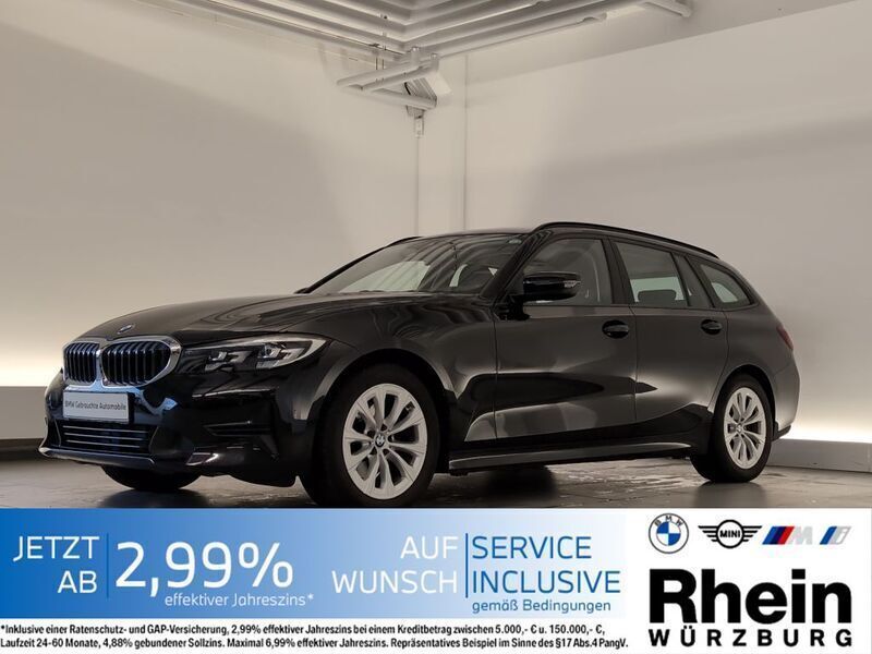 Schwarz Gebraucht 2022 BMW 320 Kombi | 26.500 € (Superpreis) - Bild 1/4