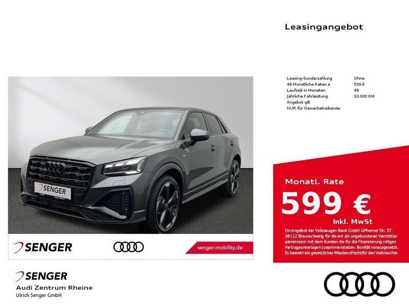 Grau Neu 2025 Audi Q2 S-Line SUV | 50.835 € - Bild 1/4