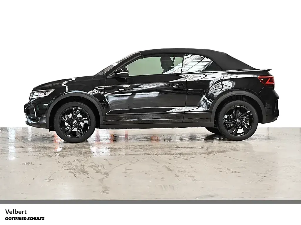 Neu VW T-Roc Cabriolet R-line 150 PS (110 kW) 2026 Schwarz Cabrio