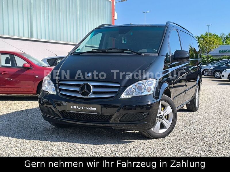 Schwarz Gebraucht 2011 Mercedes Viano Edition Van / Kleinbus | 12.990 € (Superpreis) - Bild 1/3