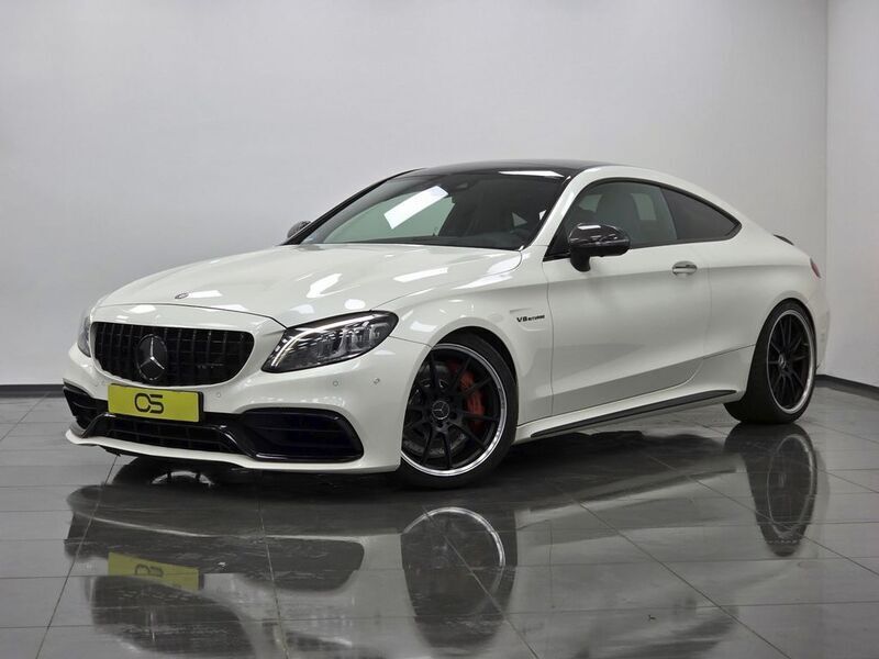 Weiß Gebraucht 2019 Mercedes C63S AMG AMG Coupé | 55.700 € (Superpreis) - Bild 1/4
