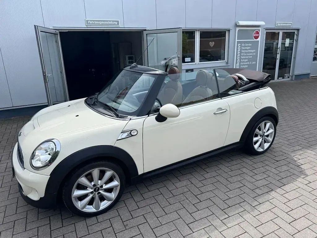Usata Mini Cooper S Cabriolet 184 CV (135 kW) 2014 Bianco Cabrio