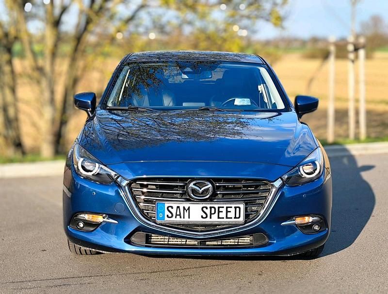 Gebraucht Mazda 3 Sky 150 PS (110 kW) 2018 Blau Limousine