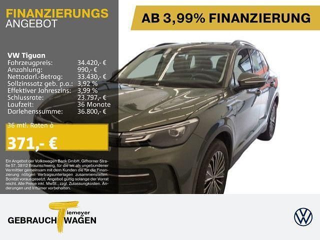 Grün Gebraucht 2024 VW Tiguan Life SUV | 34.420 € (Guter Preis) - Bild 1/2