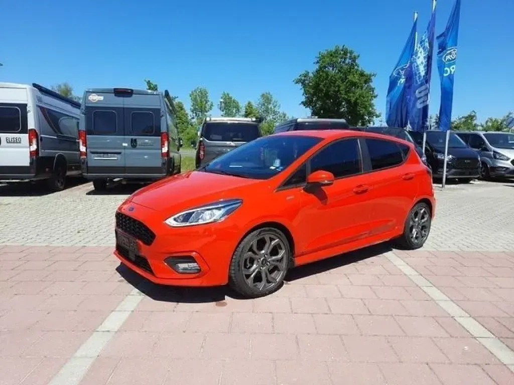 Gebraucht Ford Fiesta ST-Line 95 PS (69 kW) 2021 Rot Kleinwagen