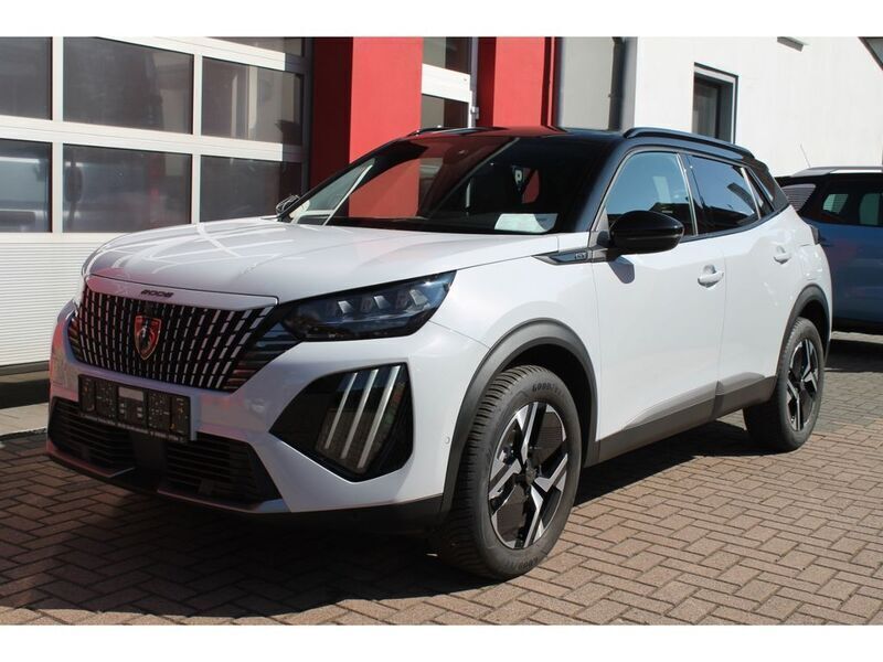 White metallic Gebraucht 2024 Peugeot 2008 GT SUV | 20.990 € (Teuer) - Bild 1/4