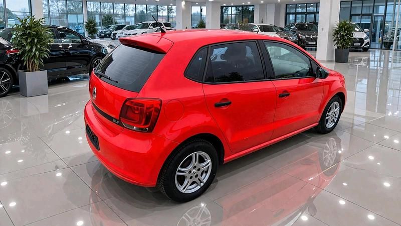 Używany VW Polo 59 KM (43 kW) 2009 Czerwony Hatchback