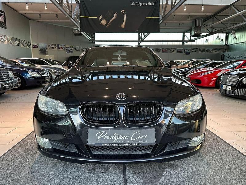 Schwarz Gebraucht 2007 BMW 325 Cabriolet Sport Line Cabrio | 10.949 € (Etwas zu teuer) - Bild 1/4