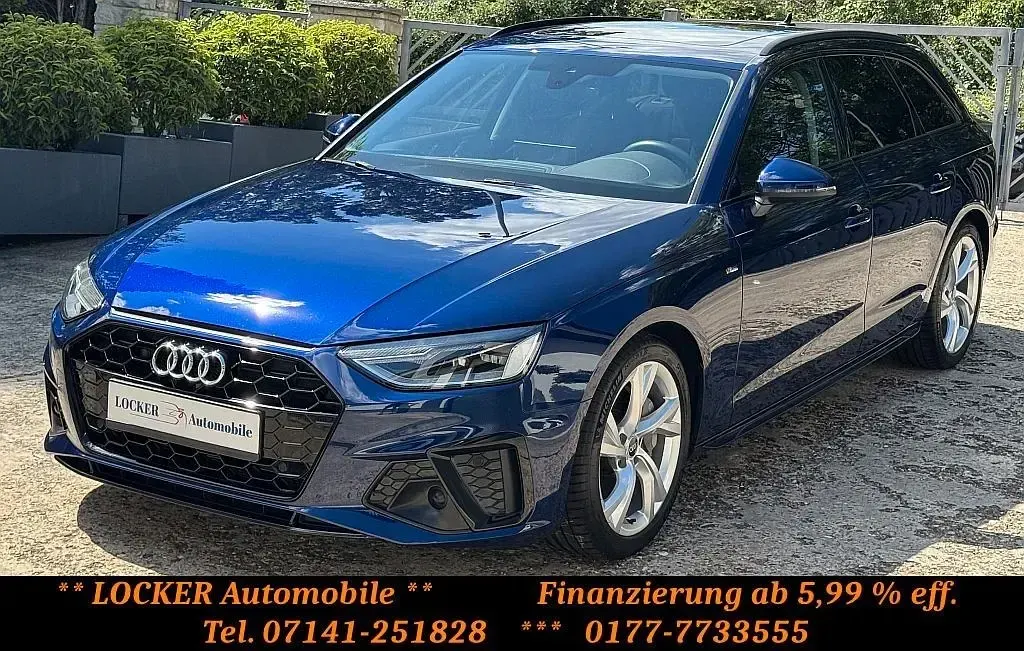 Gebraucht Audi A4 S-Line 204 PS (150 kW) 2023 Blau Kombi