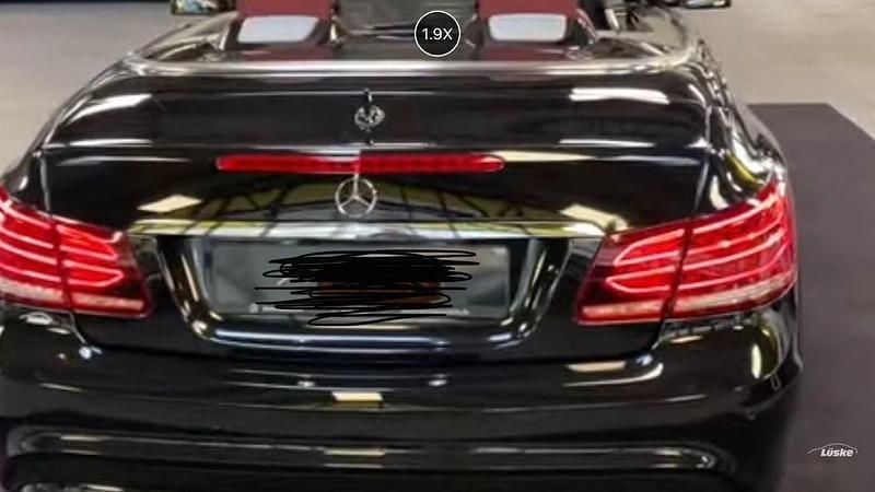 Second-hand Mercedes E250 211 CP (155 kW) 2014 Negru Cabrio