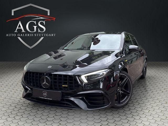 Schwarz Gebraucht 2021 Mercedes A45 AMG AMG Limousine | 43.590 € (Etwas zu teuer) - Bild 1/4