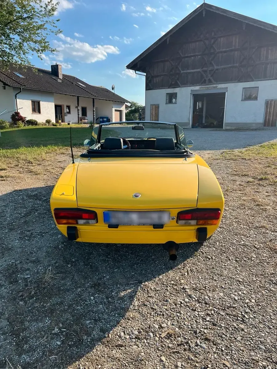 Gebraucht Fiat 124 80 PS (58 kW) 1978 Gelb Cabrio