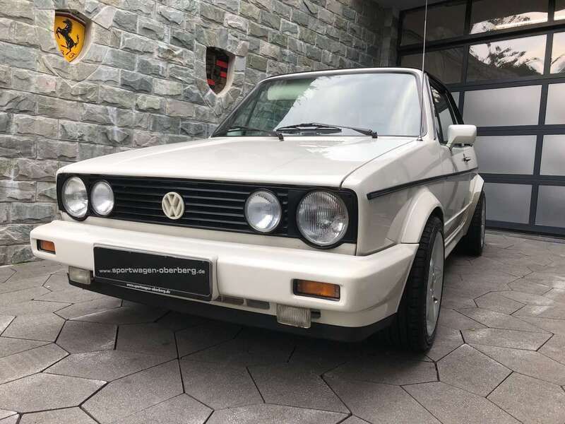 Weiß Gebraucht 1989 VW Golf Cabriolet Cabrio | 12.500 € - Bild 1/4