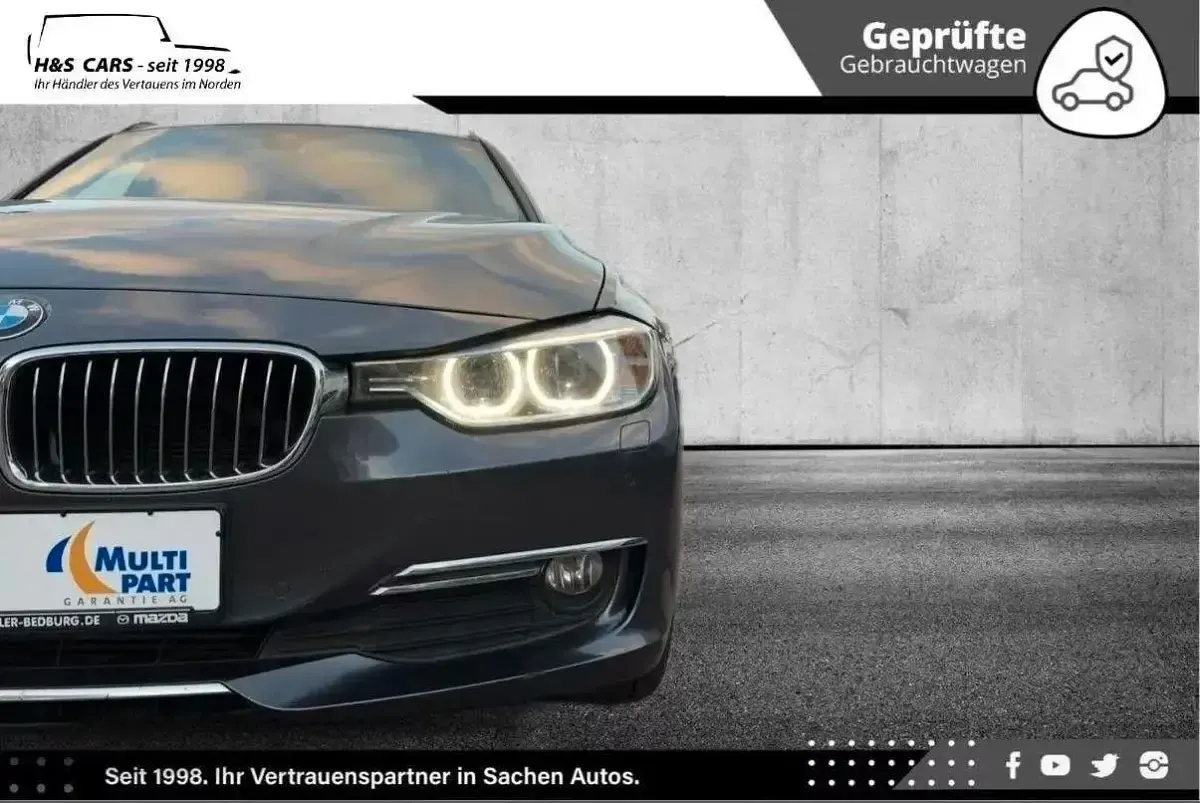 Gebraucht BMW 320 Comfort Edition 184 PS (135 kW) 2014 Grau Kombi