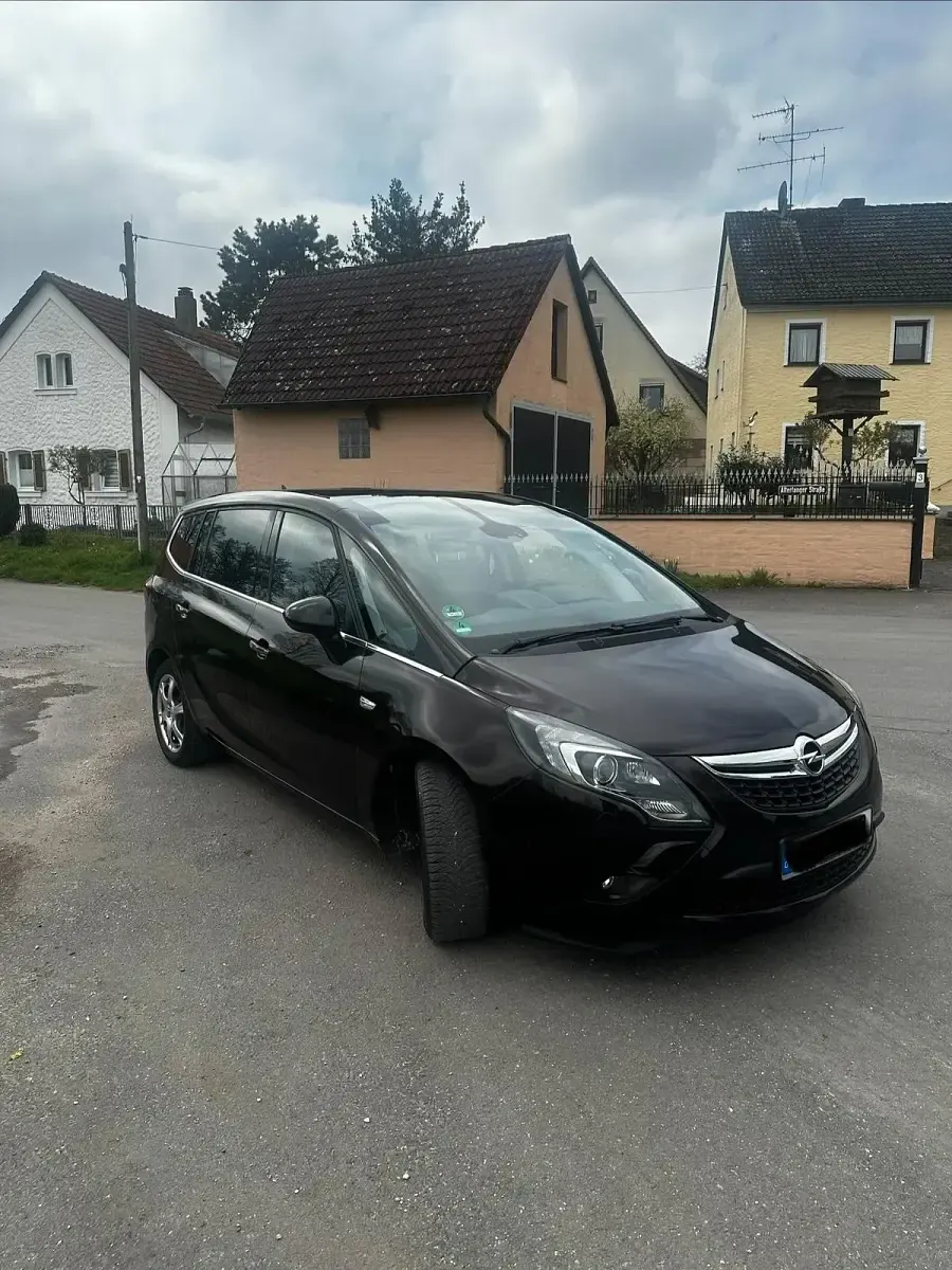 Gebraucht Opel Zafira Tourer 165 PS (121 kW) 2013 Schwarz Van / Kleinbus