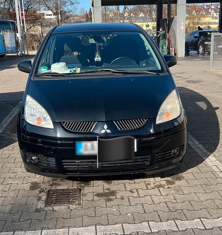 Gebraucht Mitsubishi Colt Motion 95 PS (69 kW) 2008 Schwarz Van / Kleinbus