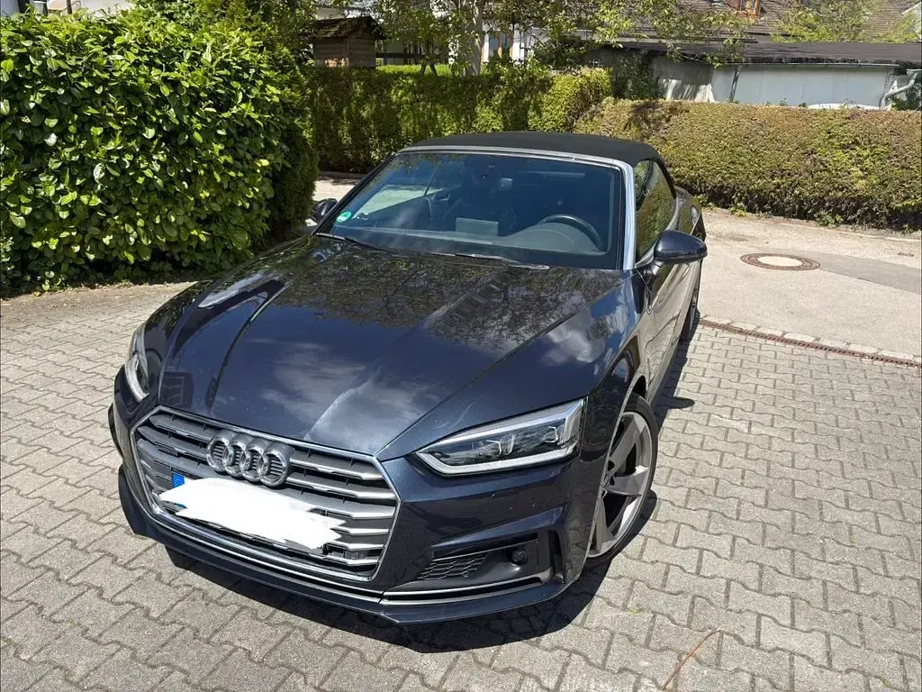 Gebraucht Audi A5 Cabriolet S-Line 252 PS (185 kW) 2017 Blau Cabrio