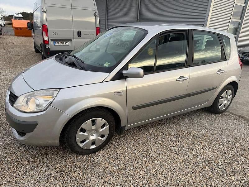 Gebraucht Renault Scénic II 111 PS (81 kW) 2007 Silber Van / Kleinbus