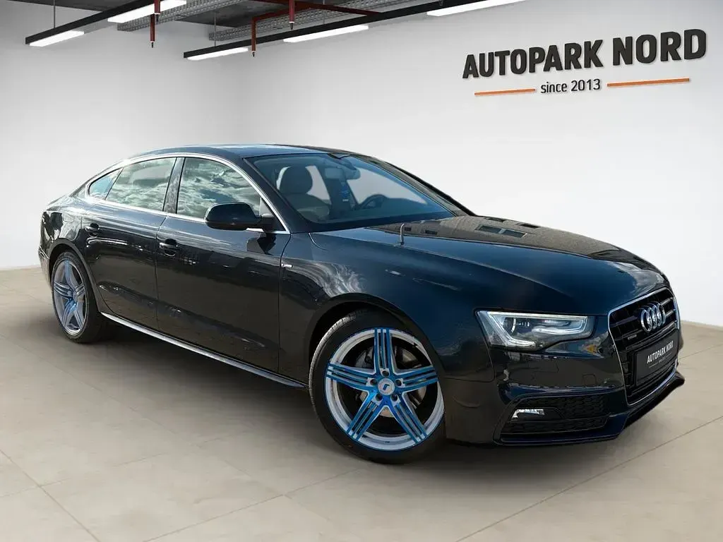 Gebraucht Audi A5 Sportback S-Line 245 PS (180 kW) 2013 Blau Kleinwagen
