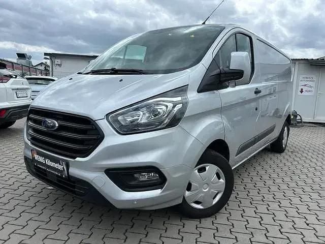 Metallic) (grau Gebraucht 2018 Ford Tourneo Custom Titanium Van / Kleinbus | 29.390 € (Fairer Preis) - Bild 1/3
