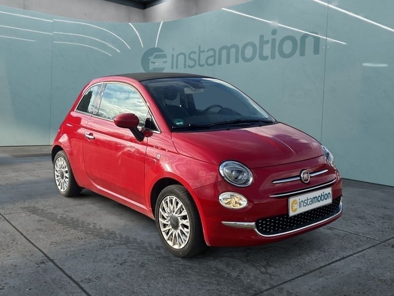 Rot Gebraucht 2019 Fiat 500C Lounge Cabrio | 12.690 € (Fairer Preis) - Bild 1/3