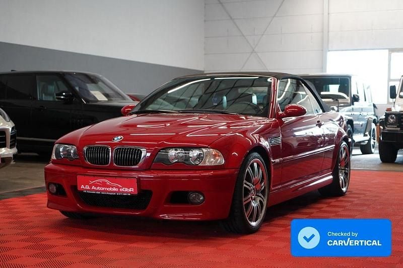 Rot Gebraucht 2002 BMW M3 Cabriolet Performance Cabrio | 44.950 € (Guter Preis) - Bild 1/4