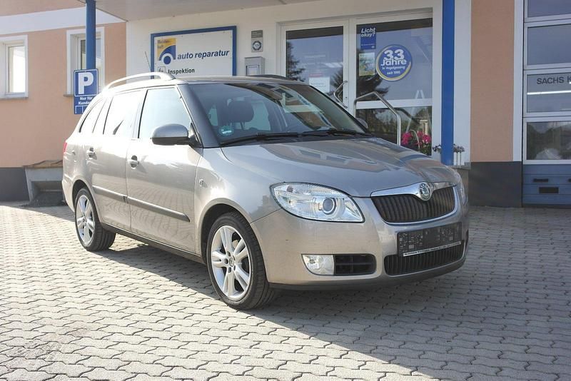 Beige Gebraucht 2008 Skoda Fabia Sport Kombi | 2.190 € (Superpreis) - Bild 1/4