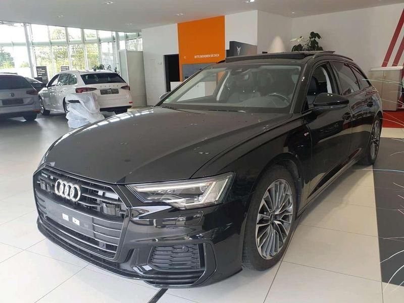 Mythosschwarz metallic Gebraucht 2021 Audi A6 S-Line Kombi | 37.825 € (Guter Preis) - Bild 1/2