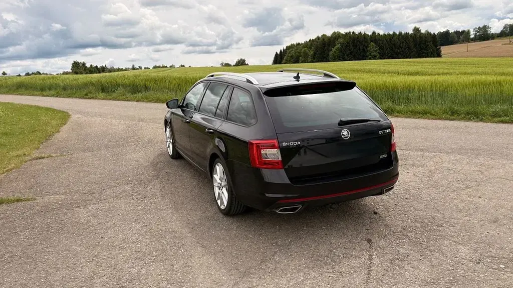 Gebraucht Skoda Octavia RS 184 PS (135 kW) 2013 Schwarz Kombi