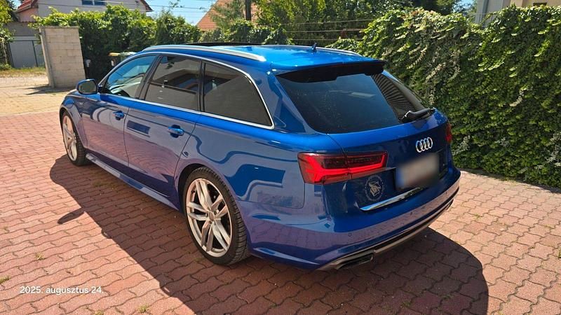 Usata Audi A6 Ambiente 326 CV (239 kW) 2015 Blu Station wagon