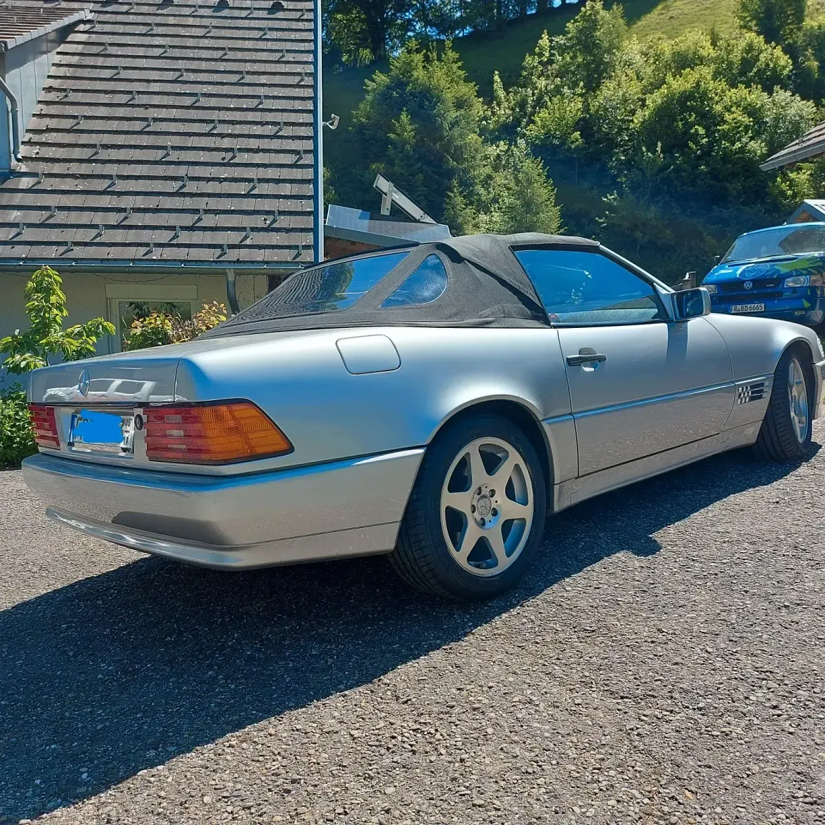 Gebraucht Mercedes SL320 Edition 1996 Silber Cabrio