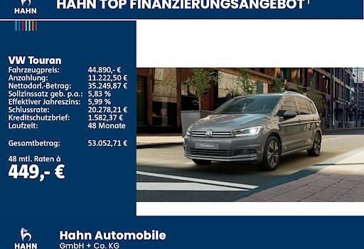 Gebraucht VW Touran Highline 150 PS (110 kW) 2026 Grau Van / Kleinbus
