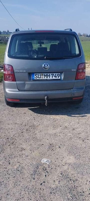 Gebraucht VW Touran Conceptline 105 PS (77 kW) 2007 Grau Van / Kleinbus