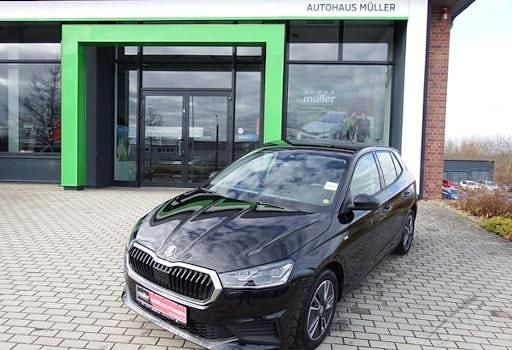 Gebraucht Skoda Fabia Tour 110 PS (80 kW) 2023 Schwarz (black magic) Kleinwagen