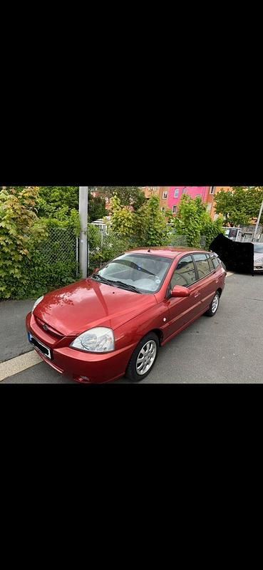 Second-hand Kia Rio 82 CP (60 kW) 2002 Roșu Berlinǎ