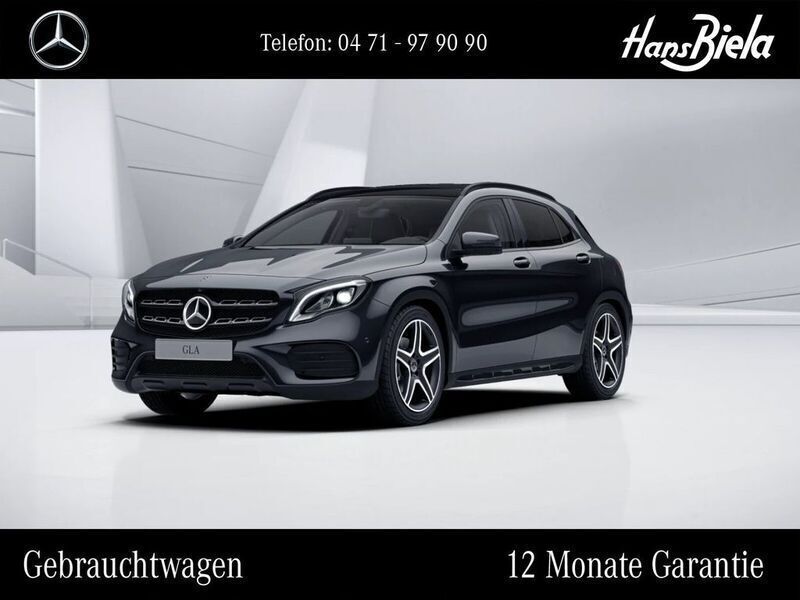 Lack kosmosschwarz Gebraucht 2018 Mercedes GLA250 AMG SUV | 25.950 € (Fairer Preis) - Bild 1/4