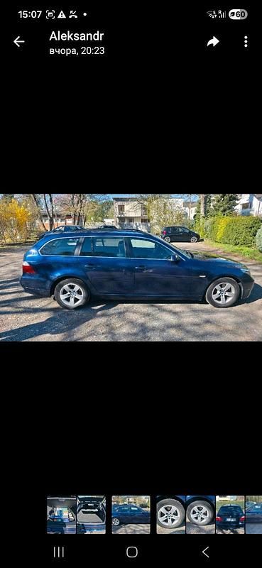 Gebraucht BMW 520 170 PS (125 kW) 2010 Blau Kombi