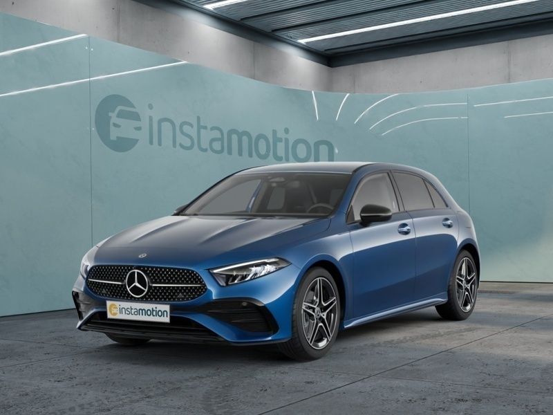 Blau Gebraucht 2024 Mercedes 200 Coupé | 36.796 € (Superpreis) - Bild 1/4