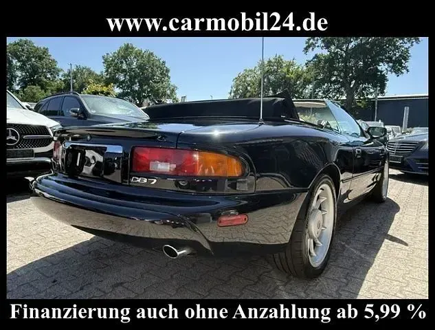 Gebraucht Aston Martin DB7 310 PS (228 kW) 1998 Schwarz Cabrio